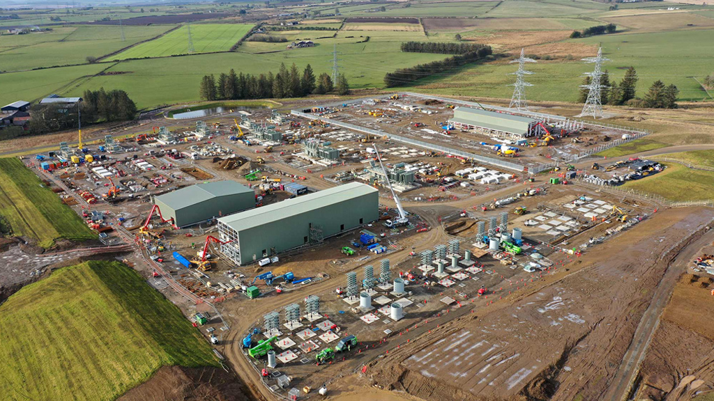 Moray East substation 2020